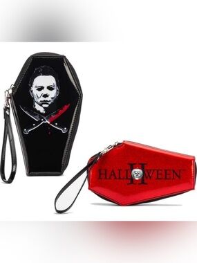 Rock Rebel Halloween II Coffin Wristlet wallet